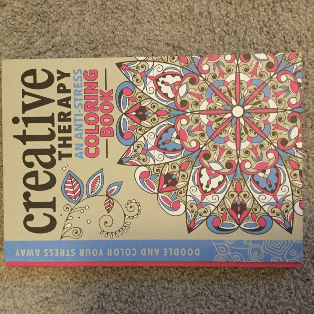 Adult coloring book